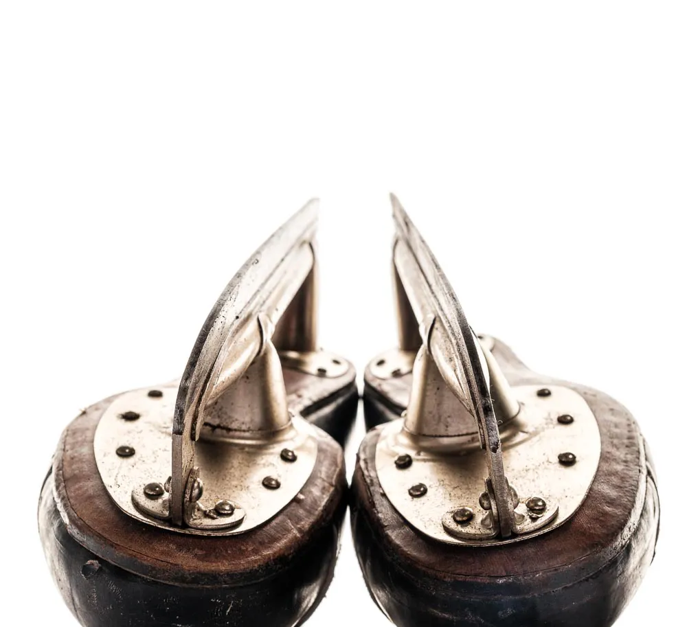 Vintage Eislaufschuhe Deko Größe ca. 41/42 – Bild 2