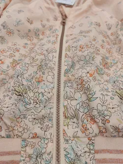 Name It Kinder Jacke Lachs geblümt Gr. 92 - Bild 3