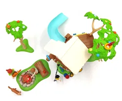 Playmobil Abenteuer-Baumhaus mit Rutsche 71001  - Bild 7