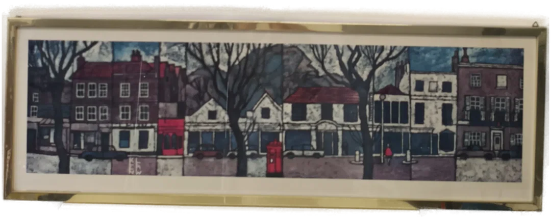 Ken Law, Kunstdruck mit Rahmen, Hampstead - Bild 1