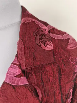 komplettes Kostüm Biedermeierstil - Rock, Korsett, Jacke und Handtasche - Handgenäht - Bild 10