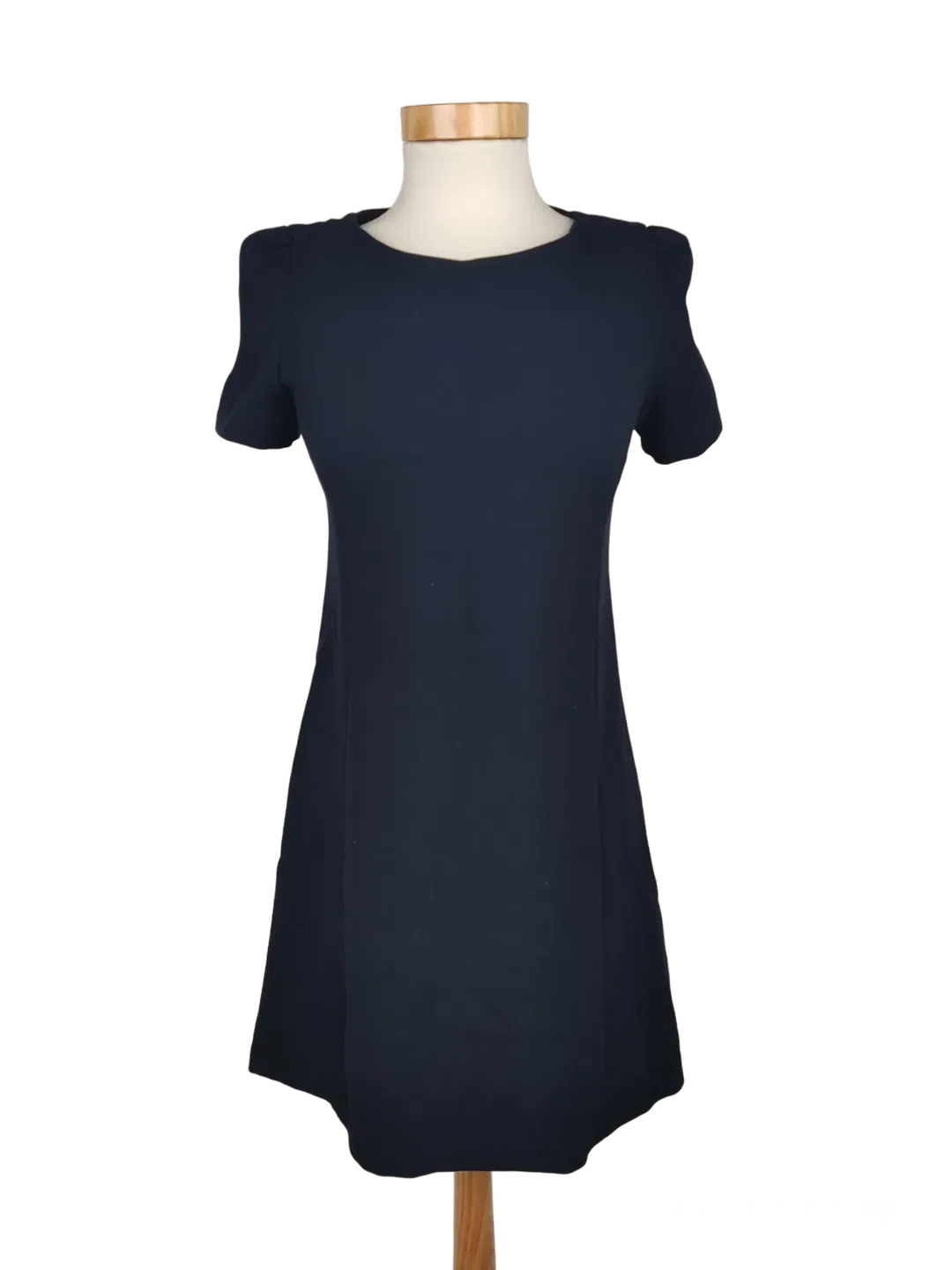Zara Trafaluc Damen Midikleid, marine - Gr. XS - Bild 4