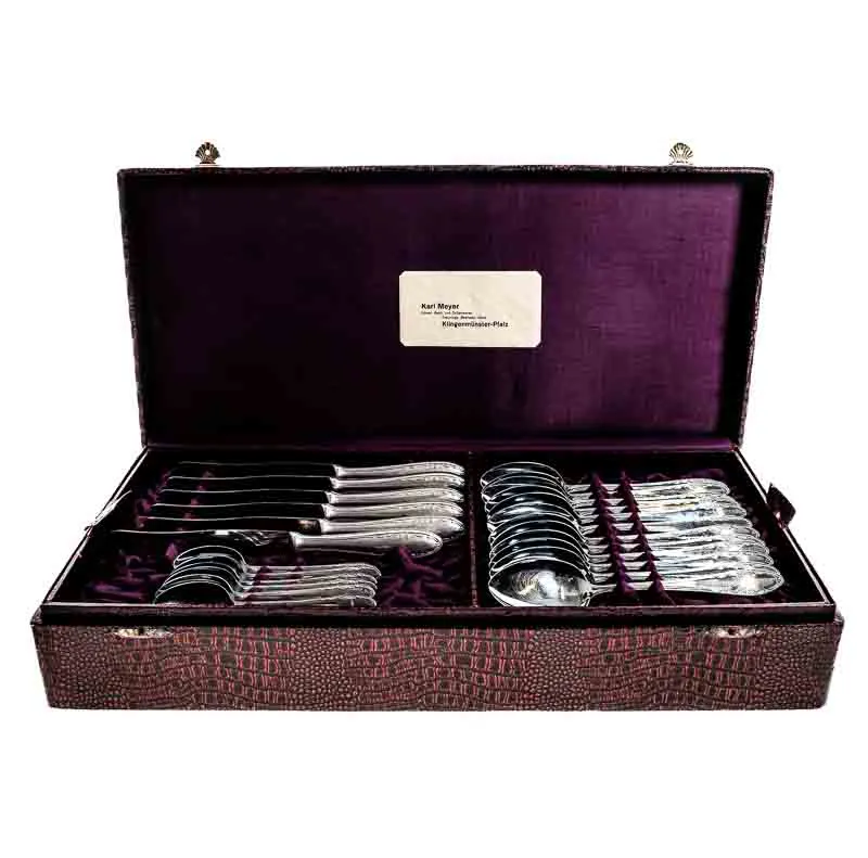 Karl Meyer Alpacca-Besteck 48-teilig mit Geschichte - Bild 3