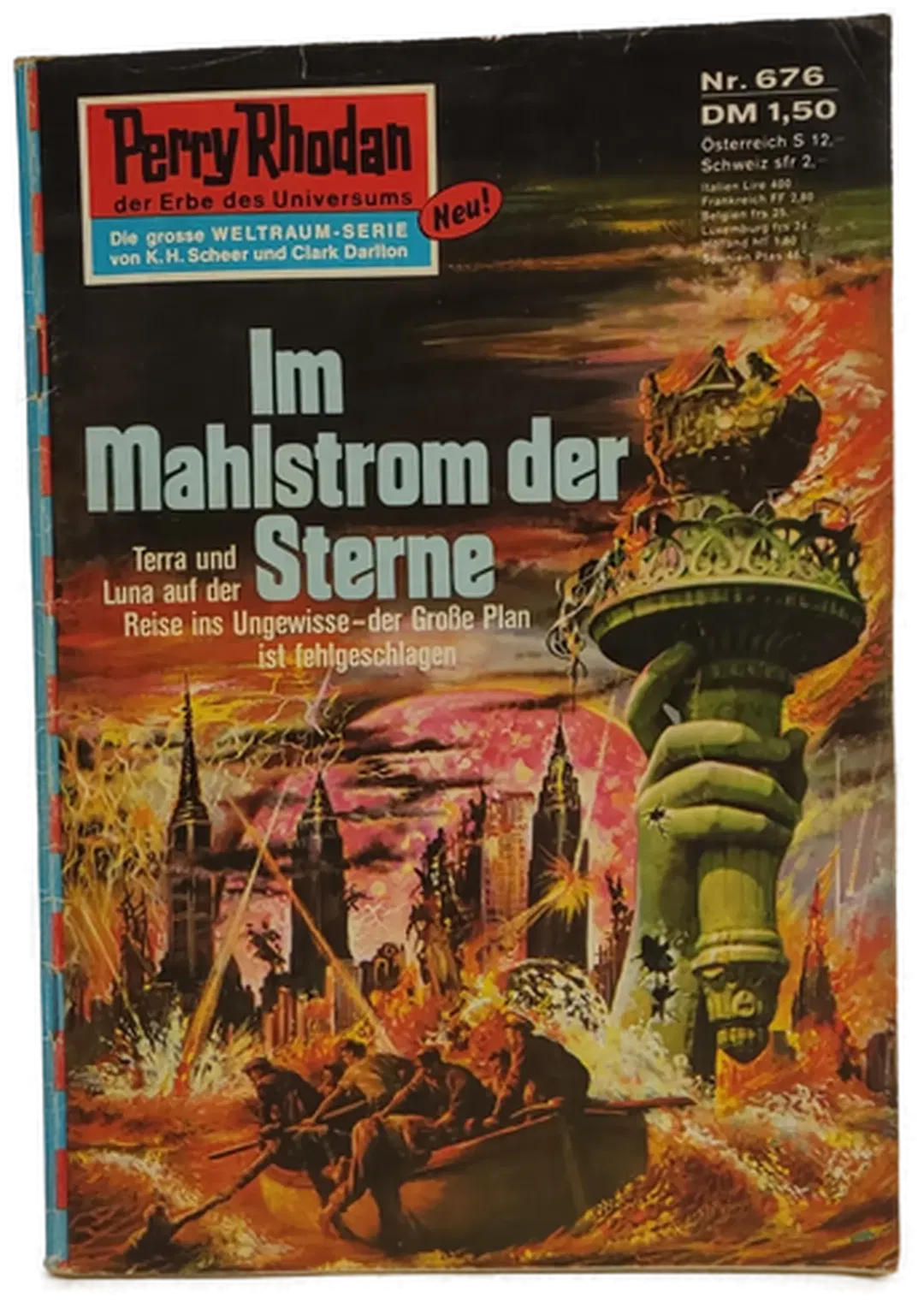  Romanheft Perry Rhodan Im Mahlstrom der Sterne Erstauflage Nr.676 - Bild 1