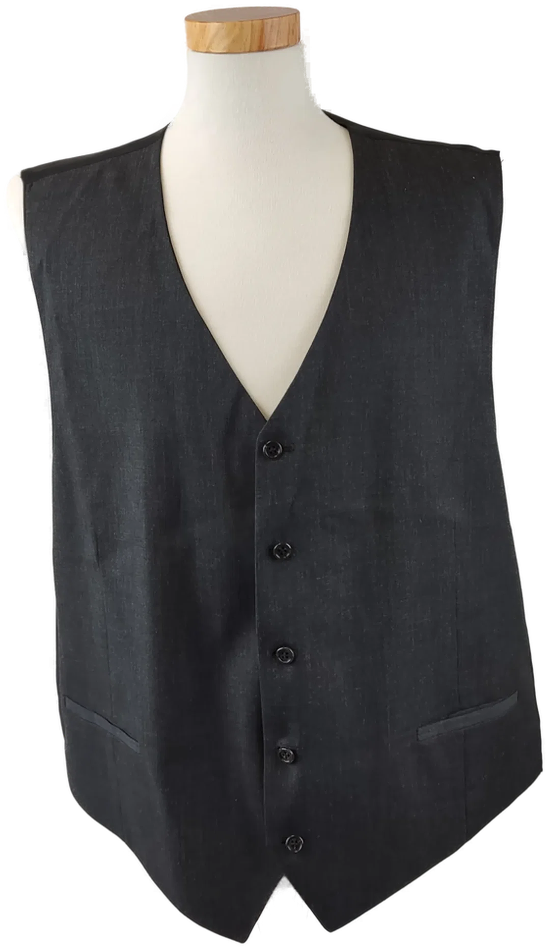 big fashion Herrensakko und Gilet grau - 50 – Bild 3