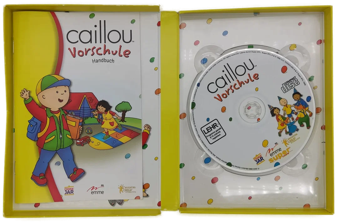 Toggo Lino Caillou Vorschule DVD – Bild 2