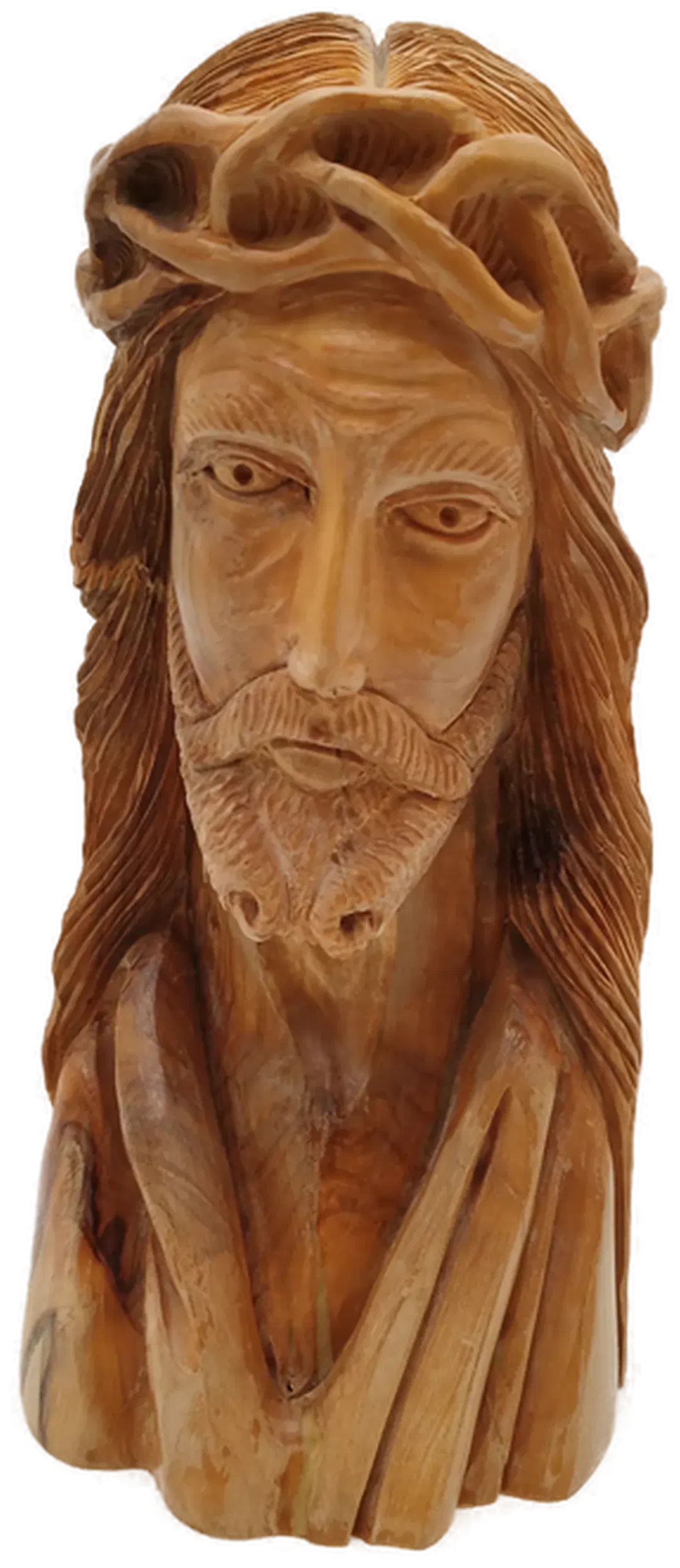 Jesus Büste aus Holz - handgeschnitzt - Bild 1