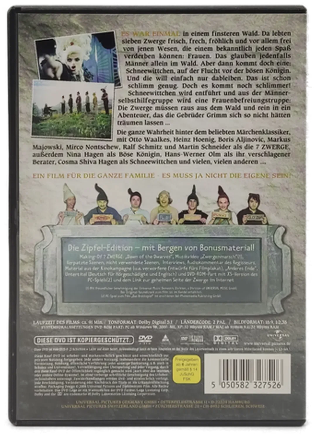DVD "7 Zwerge" mit Otto Waalkes und Heinz Hoenig – Bild 2