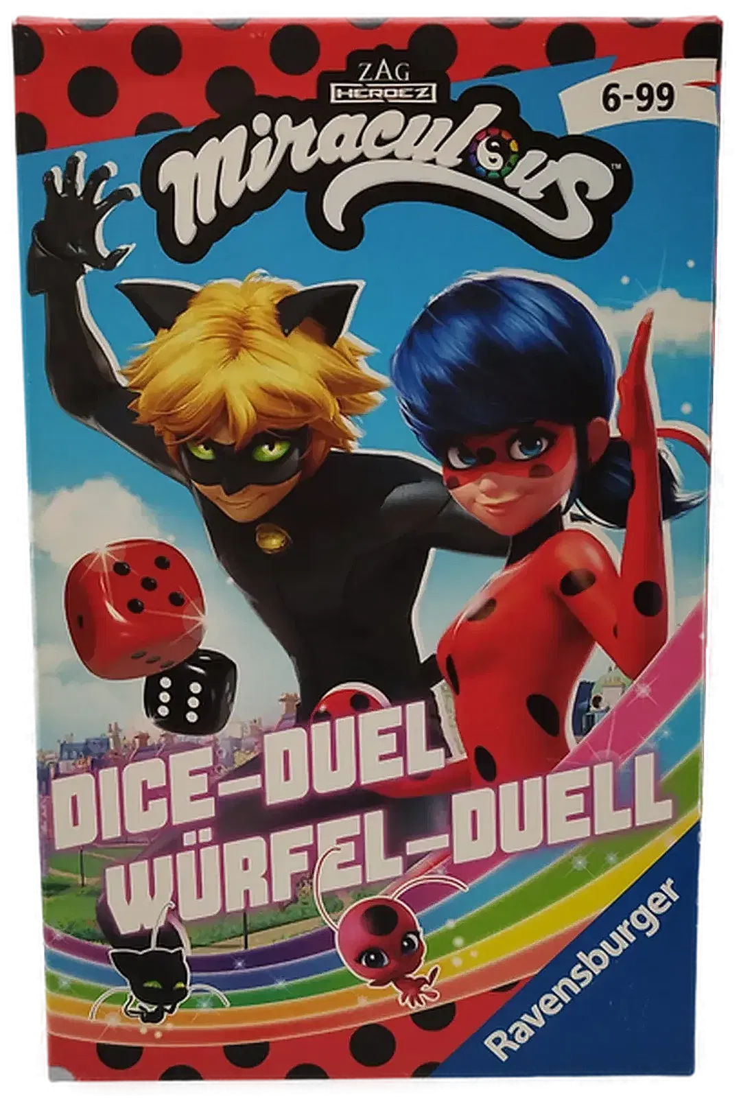Würfelspiel Ravensburger Miraculous‑Duell | Spannung Für Kinder - Bild 1