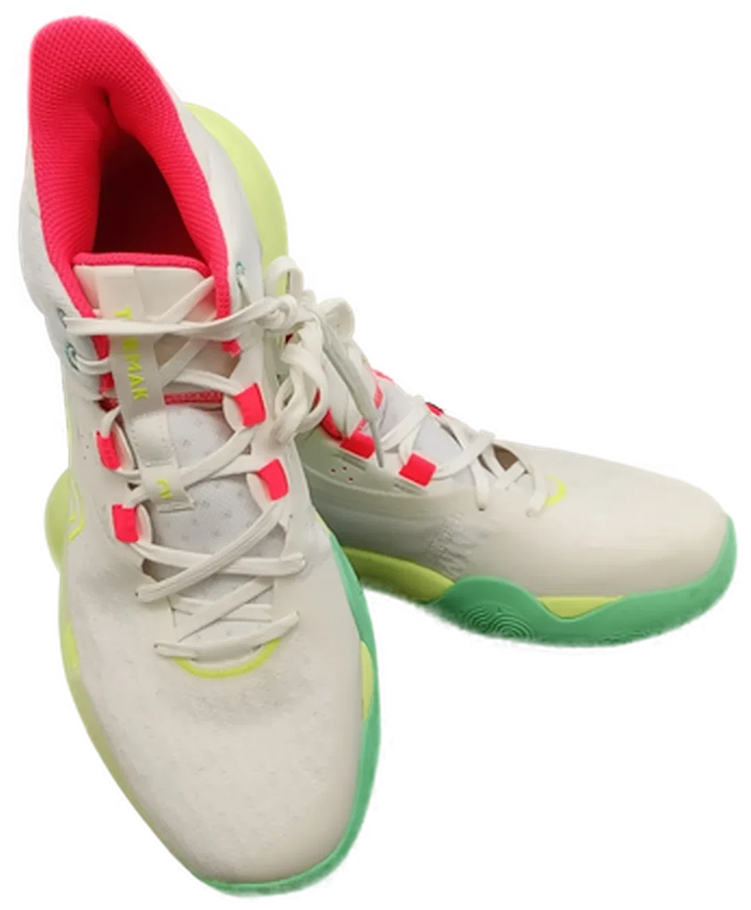 Tarmak TMK-Blade Basketball Damenschuh SE 500 halbhoch weiß/rot Gr.44  – Bild 3