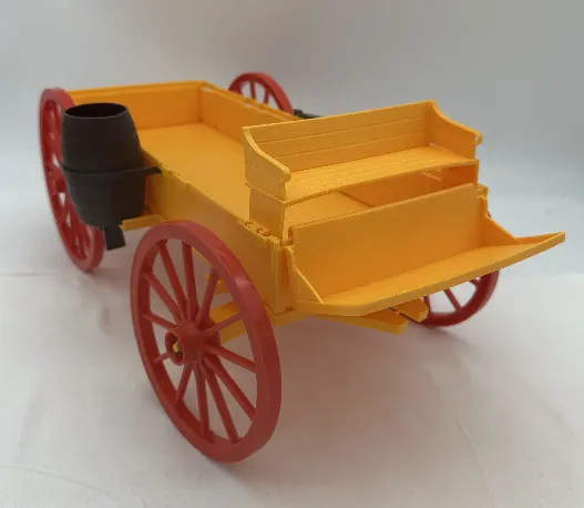 Mattel Vintage Spielzeugset - Familie Sonnenschein Pferdewagen 1977 – Bild 7