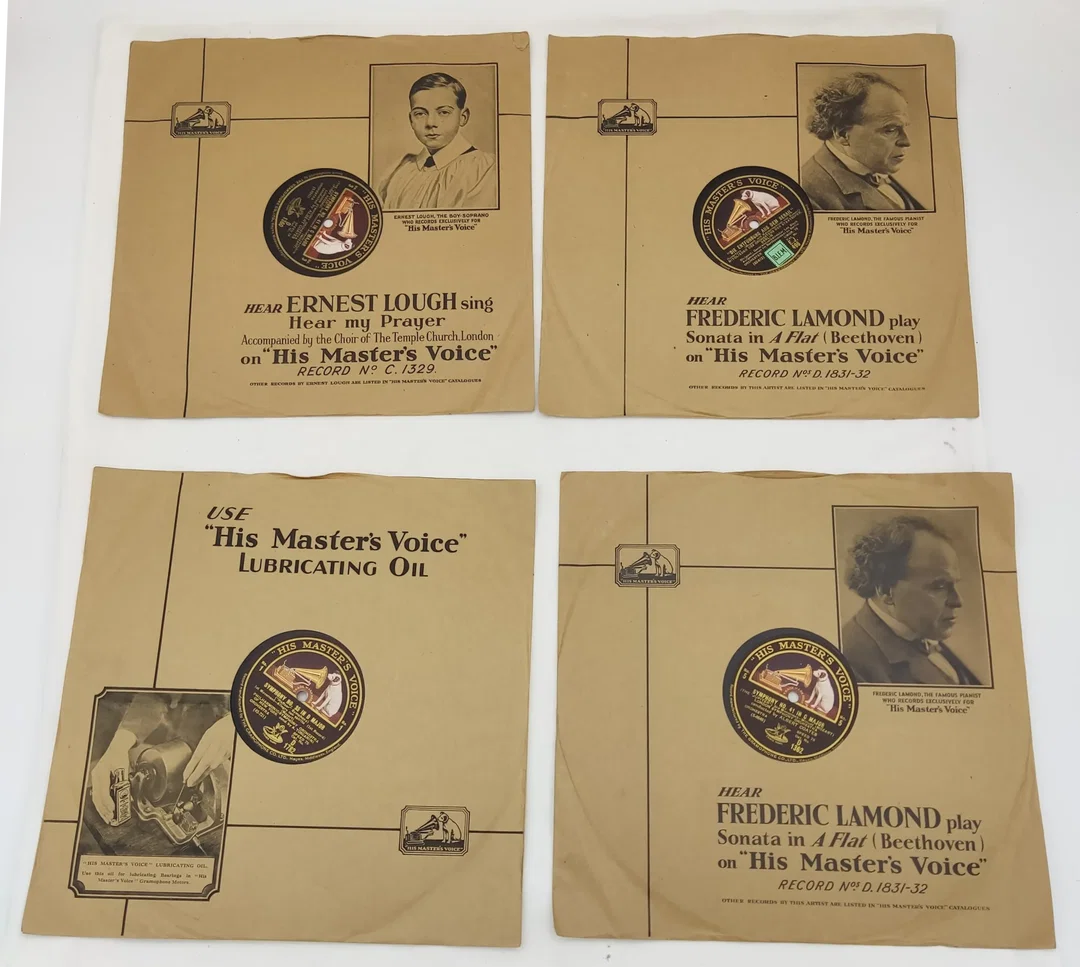 "His Masters  Voice" Records - Schellack Langspielplatten – Bild 4