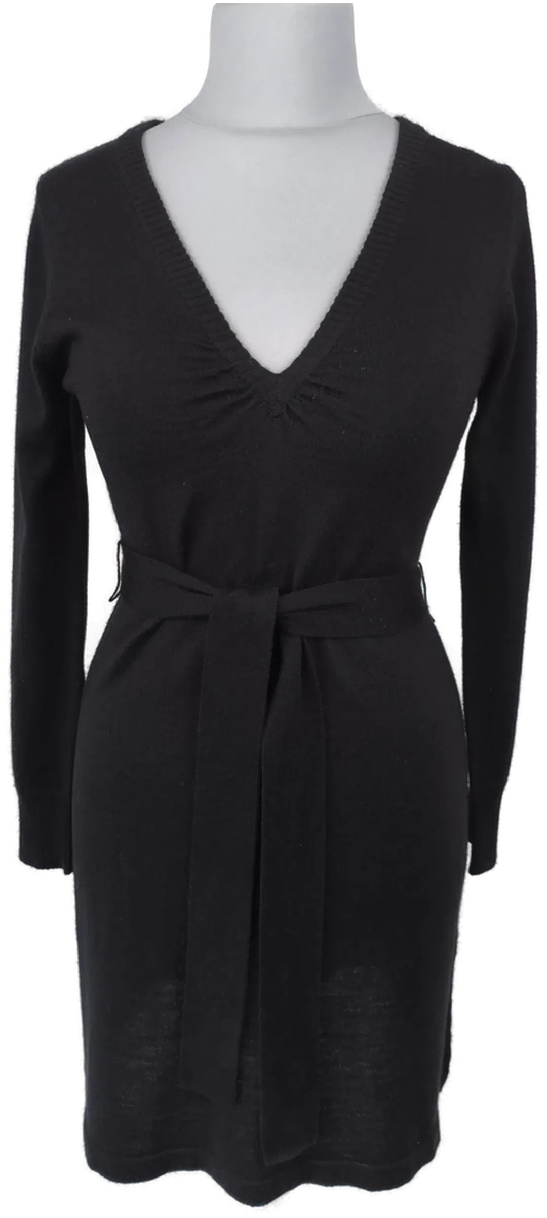 Strickkleid, TCM, Gr. 36/38, schwarz - Bild 1