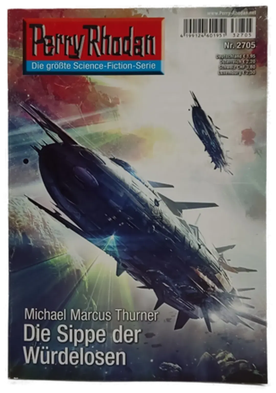  Romanheft Perry Rhodan Die Sippe der Würdelosen Erstauflage Nr.2705 - Bild 1
