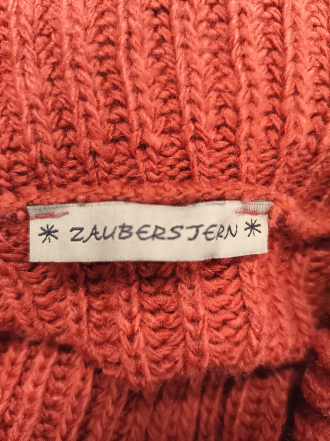 Zauberstern Strickpullover mit großem Rollkragen, Damen, Gr. S – Bild 5