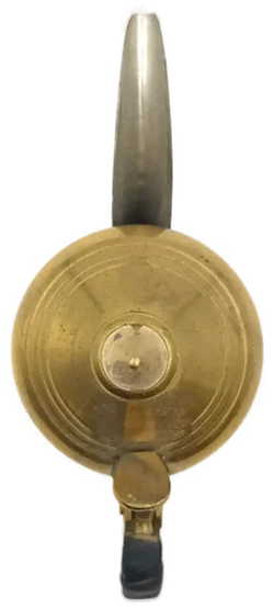 Dallah traditionelle arabische Messing-Teekanne Vintage - Bild 6