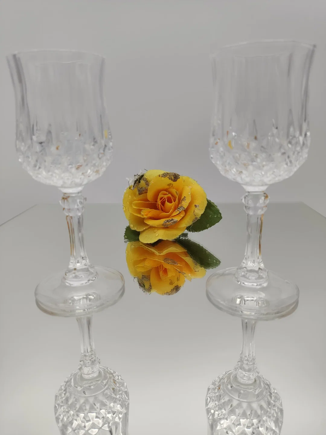 Likörgläser 2er Set Cristal d'Arques Longchamp | Kristall-Schatz - Bild 1