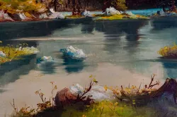 Landschaft ÖlgemäldeFranz Bucar - Bild 2