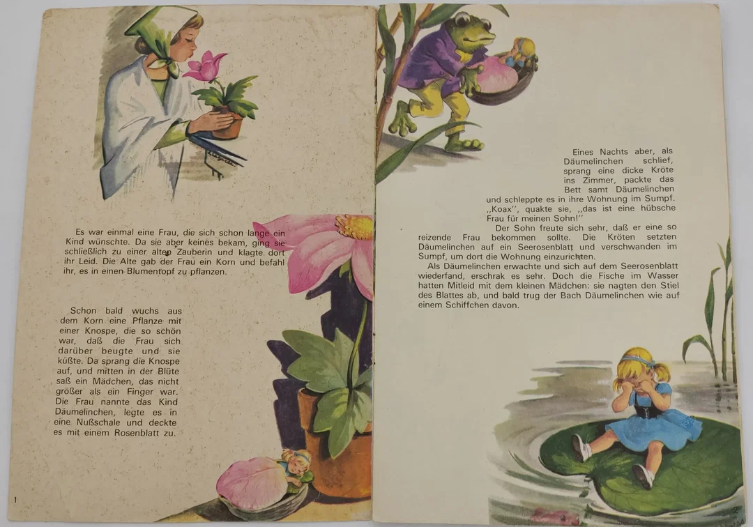 Märchen 4 Stück Vintage-Hefte mit Illustrationen von J. Lagarde aus Belgien 70/80 Jahre – Bild 5