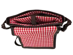 Pack Easy Umhängetasche leder, braun - Bild 5