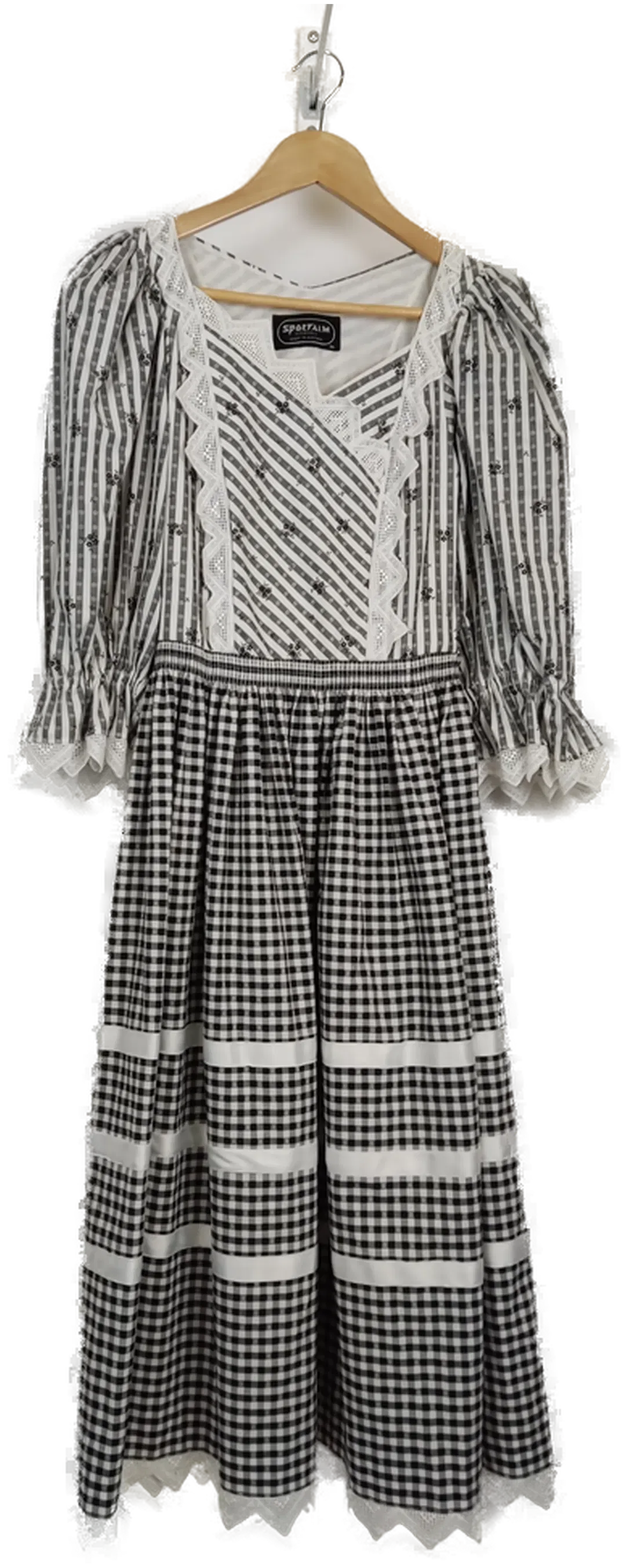 Sportalm Damen Kleid mehrfarbig, gemustert Gr. 36 Vintage - Bild 1