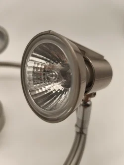 Halogen-Wandleuchte, Spotspirale neu - Bild 2