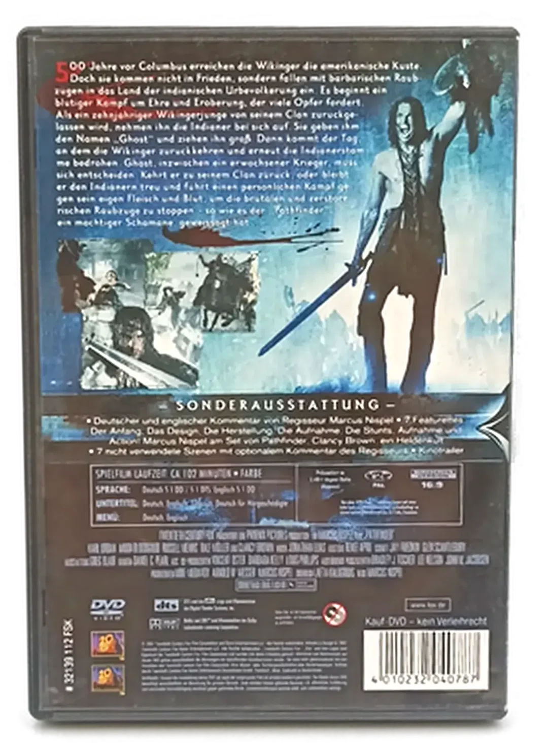 DVD "Pathfinder - Fährte des Kriegers" (Extendet Edition) – Bild 2