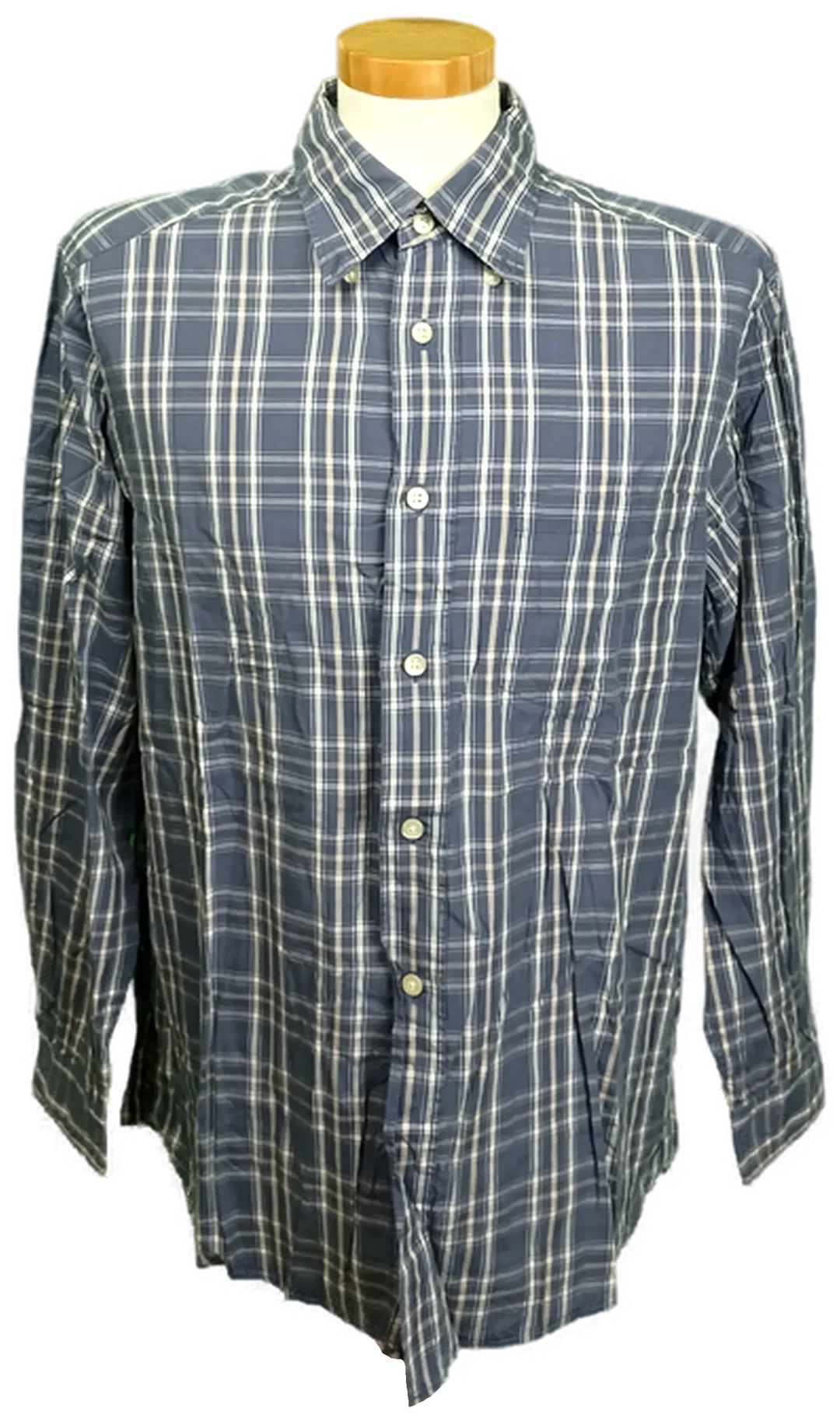 Hugo Boss Herrenhemd blau/weiß Gr. M – Bild 1