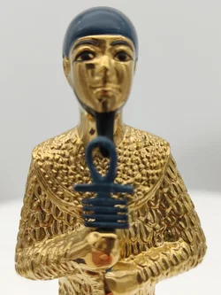 Goldener Ptah Porzellan & Zertifikat von Franklin Mint | Limitierte Rarität - Bild 3