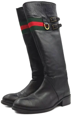 Gucci Damenstiefel schwarz Gr. 37 - Bild 1