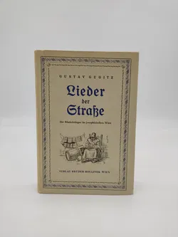 Lieder der Straße - Die Bänkelsänger im josephinischen Wien-  Gustav Gugitz - Bild 1