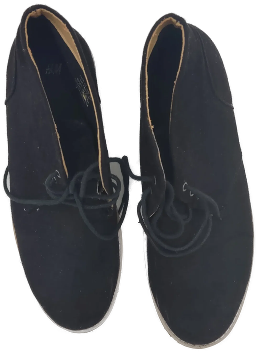 H&M Herrenschuhe schwarz - Gr. 41 – Bild 3
