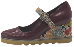 Desigual Damen Plateau Schuhe, rot - Gr. 40 - Bild 2