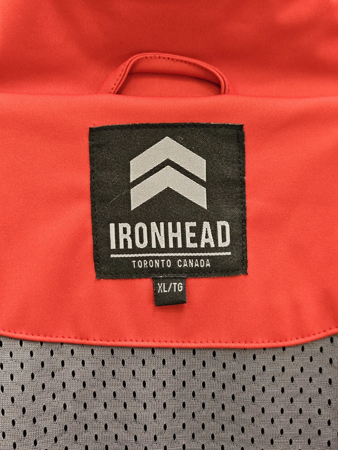 NIKE x IRONHEAD Herren Trainingsjacke, rot - Gr. XL – Bild 4
