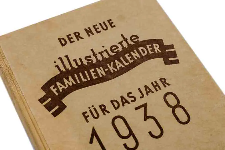 Der neue illustrierte Familienkalender 1938  – Bild 2