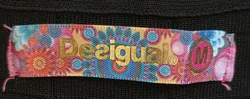 Desigual Damenkleid schwarz mit Blumendruck Gr. M – Vorschau 3