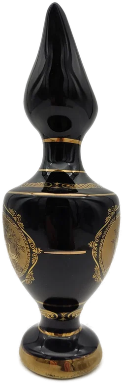 Kobaltblau Porzellanvase  24K Gold | Griechische Schatz - Bild 3