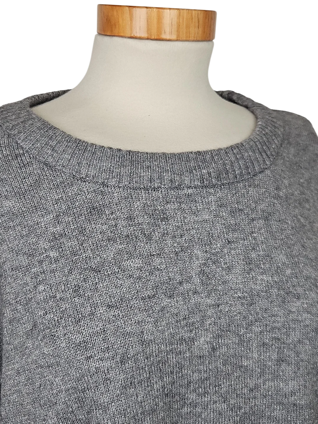 VILA Damen Pullover, grau - Gr. XL  – Bild 4