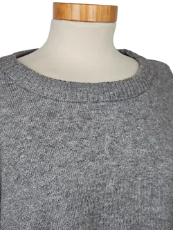 VILA Damen Pullover, grau - Gr. XL  - Bild 4