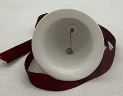 Christbaumkugel und Glocke aus Porzellan - Bild 5