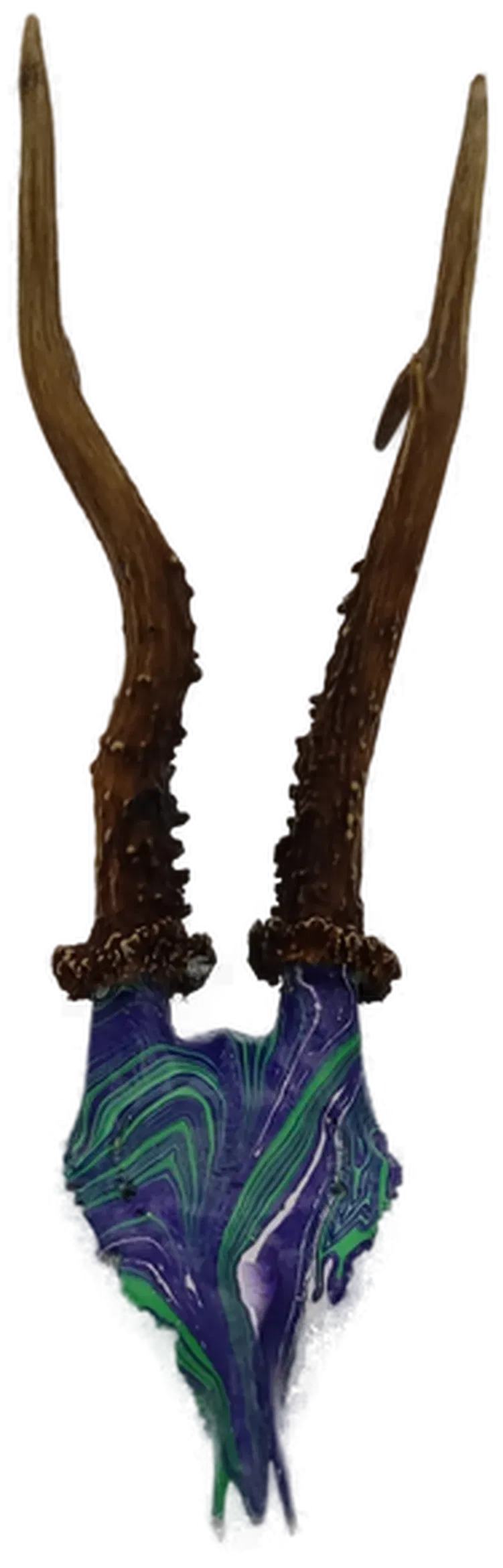 Krickerl marmoriert blau grün - Bild 4