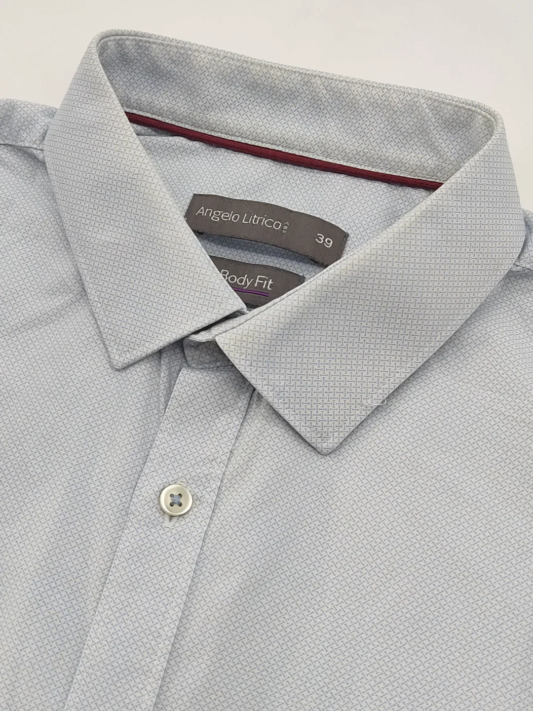Angelo Litrico C&A Herren Hemd, hellblau - Gr. M – Bild 4