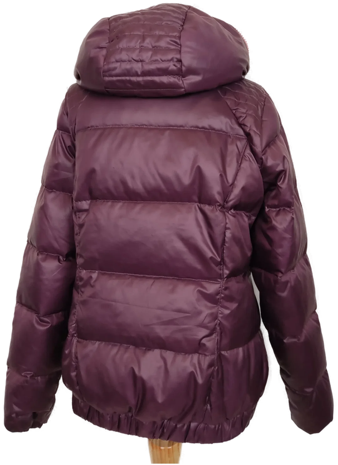 Adidas Damen Steppjacke aubergine Gr. 34-36 – Bild 2