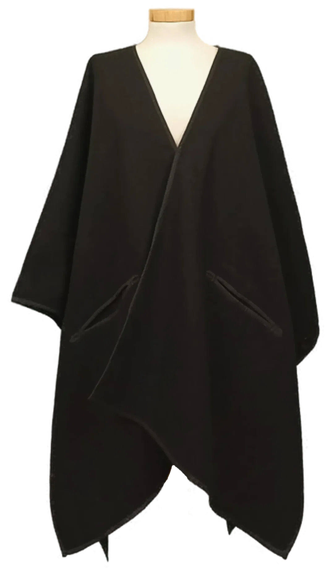 Armani Jeans Damen Poncho schwarz Gr. XL - Bild 1