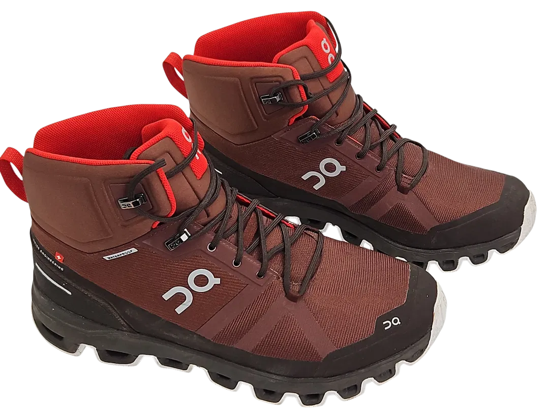 ON Cloudrock Waterproof Herren Boots, braun - Gr. 44 - Bild 1