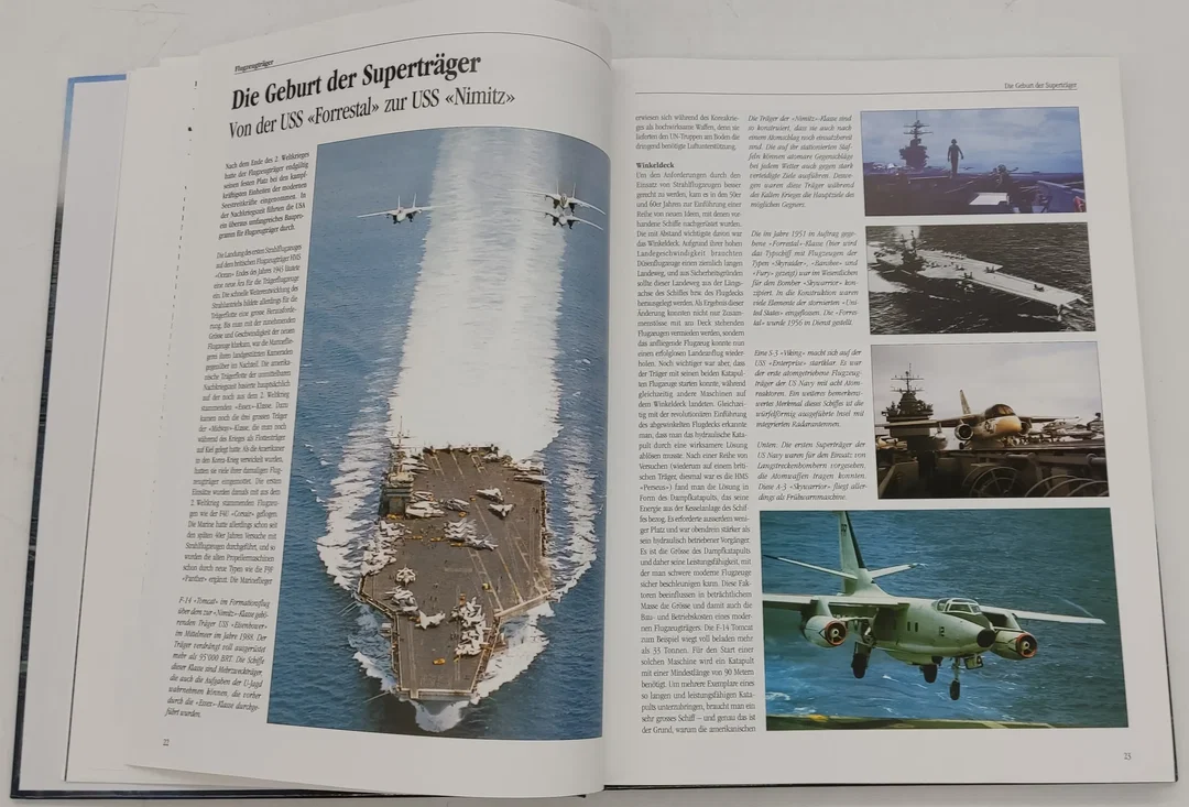 Buch "Flugzeugträger" Geschichte - Klassen - Flugzeuge von Chris Chant und Chris Bishop 2005 – Bild 6