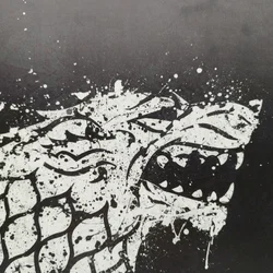 Game Of Thrones Stark Displate, Metall-Poster - Bild 2