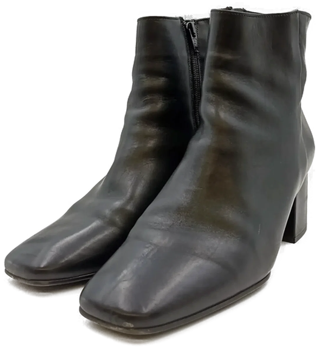 Högl Damenlederstiefel schwarz Gr. 38,5 – Bild 1