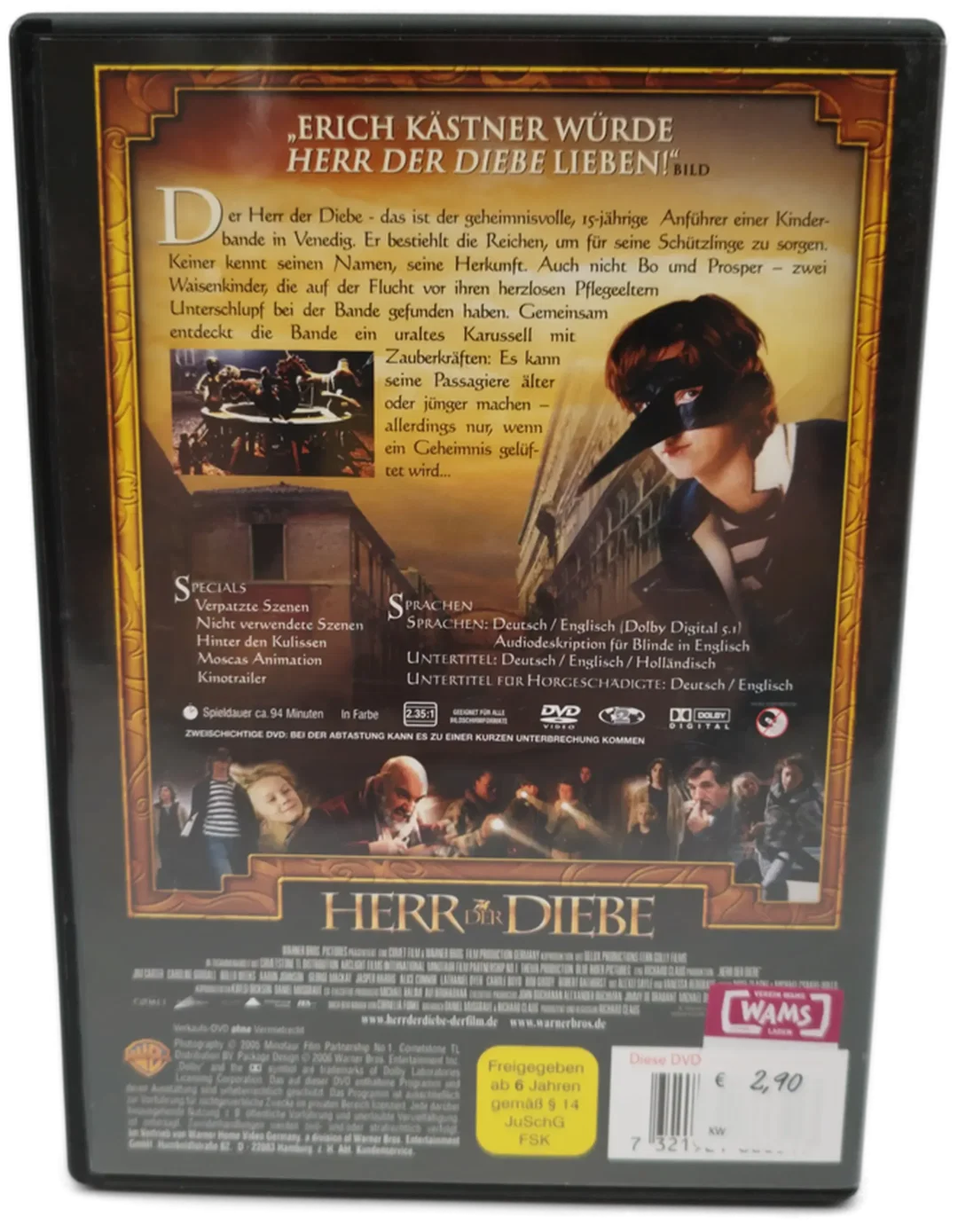 Herr der Diebe, Nach dem Bucherfolg von Cornela Funke - DVD / Deutsch, Englisch – Bild 2
