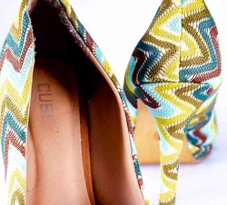 Cube Schuhe Pumps High Heels 39 - Bild 3